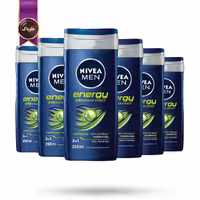 6 عدد ژل دوش مردانه نیوا NIVEA Men مدل انرژی Energy حجم 250 میلی لیتر (اورجینال)