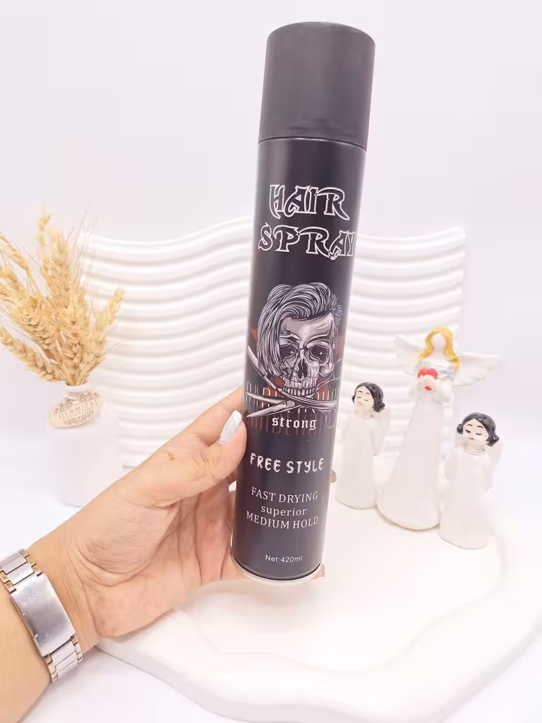 تافت مو مردانه HAIR SPRAY مدل FREE STYLE حجم 420 میل کد 7902
