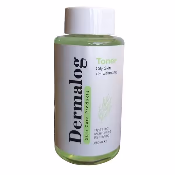 تونر صورت پوست چرب درمالوگ- Facial Toner Cleaning For Oily Skin Dermalog 250ml