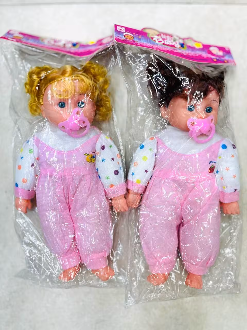 عروسک پستانکی با صدای گریه