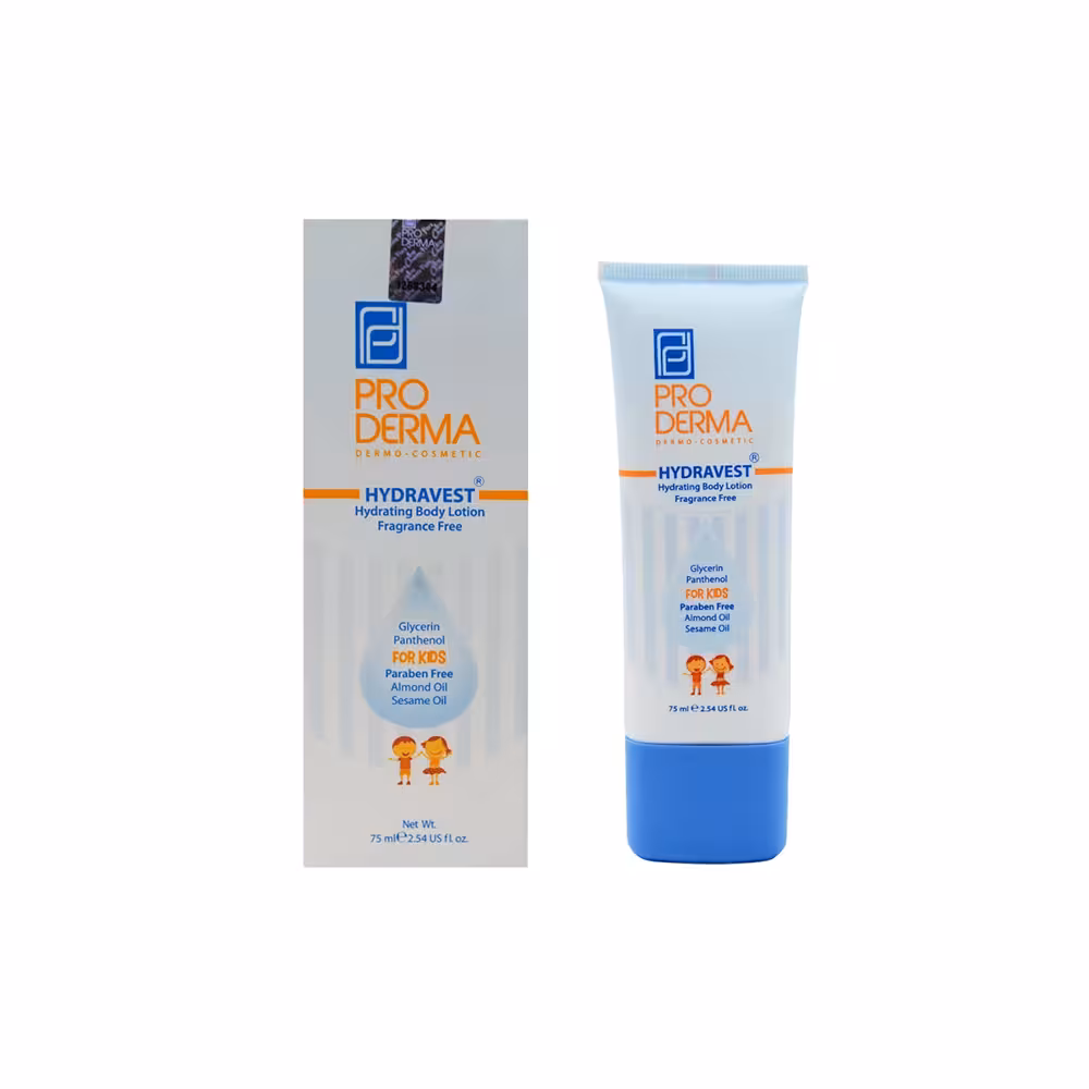 لوسیون مرطوب کننده صورت و بدن کودکان پرودرما ProDerma حجم 75 میلی لیتر