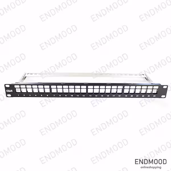 پچ پنل 24 پورت Cat6 STP کی نت مدل K-NPULS024