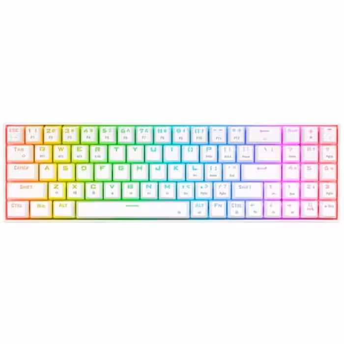 کیبورد گیمینگ ردراگون Keyboard Redragon Zed Pro K627P White