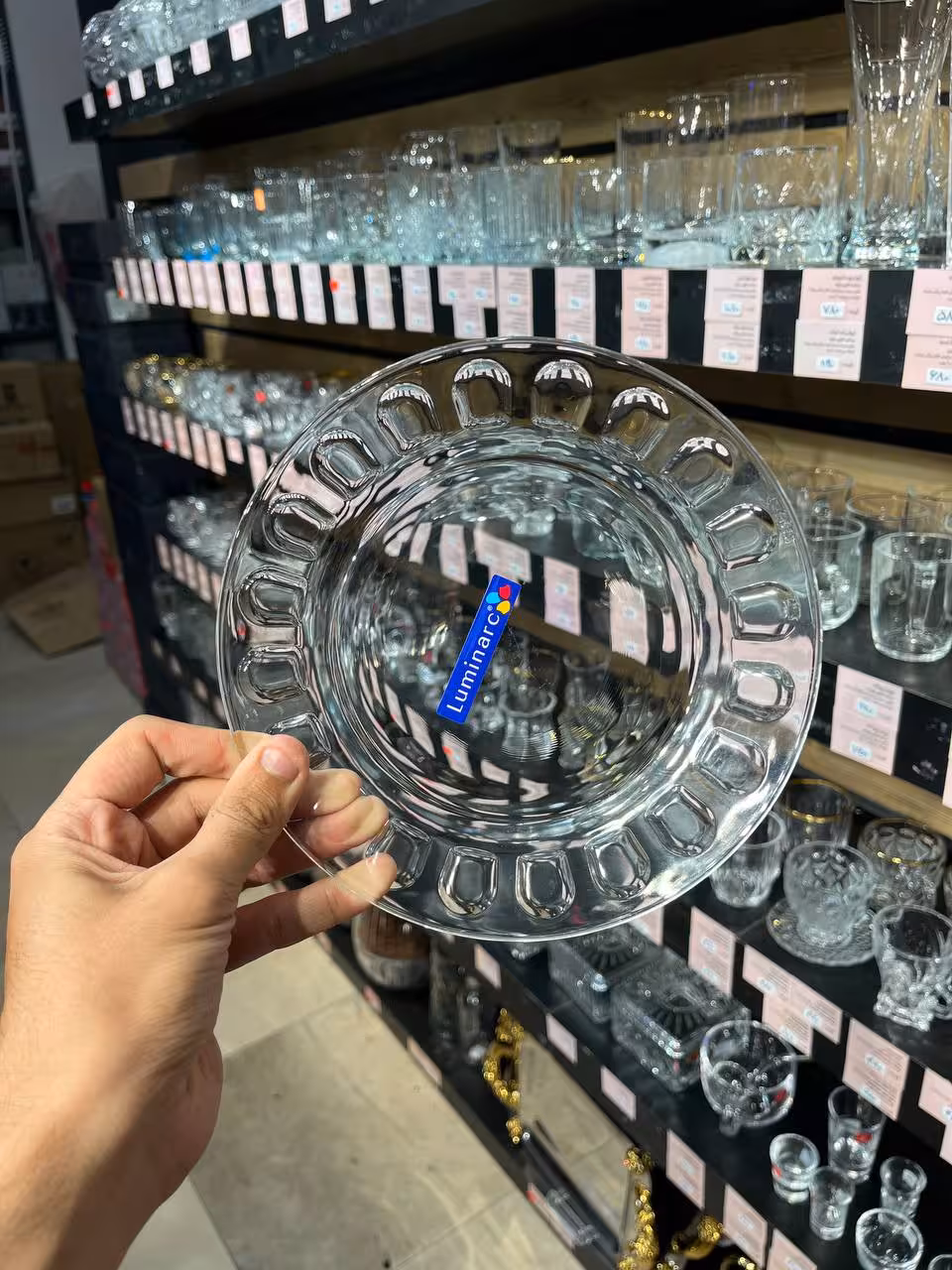 پیش دستی عینکی لومینارک