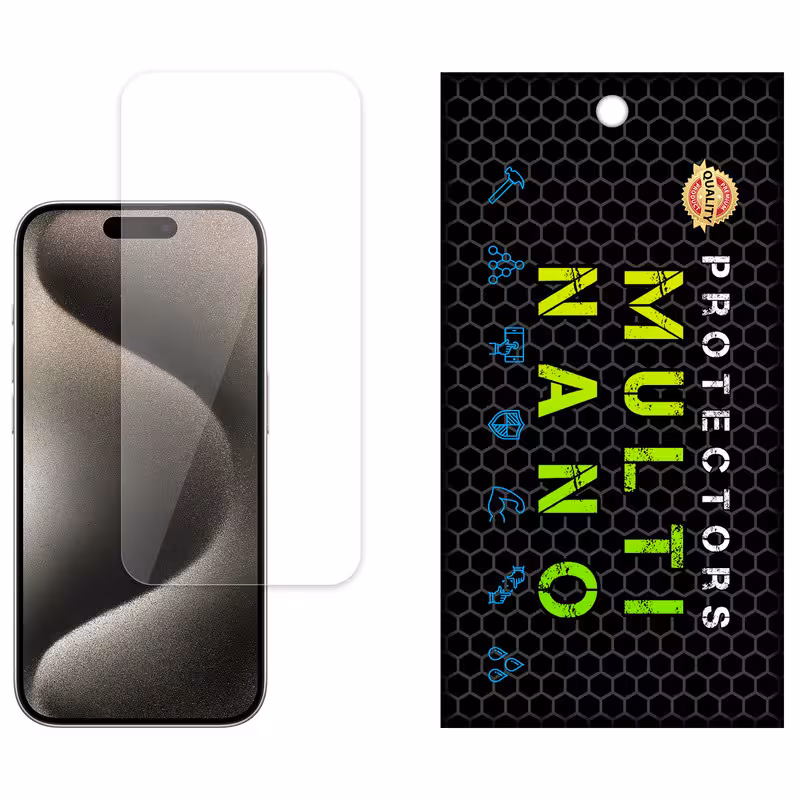 محافظ صفحه نمایش مولتی نانو مدل X-S1N مناسب برای گوشی موبایل اپل iPhone 15 Pro | کالا برتری