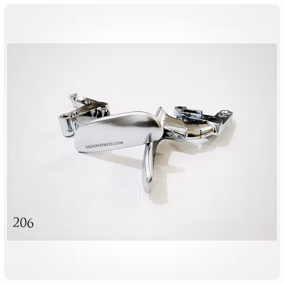 دستگیره درب پژو 206 کروم و مات