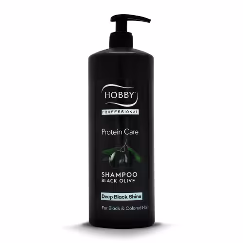 مشخصات، خرید و قیمت شامپو سر هوبی سری Protein Care حاوی روغن زیتون مناسب موهای مشکی و رنگ شده 1000 میل ⭐️ ویان مارکت