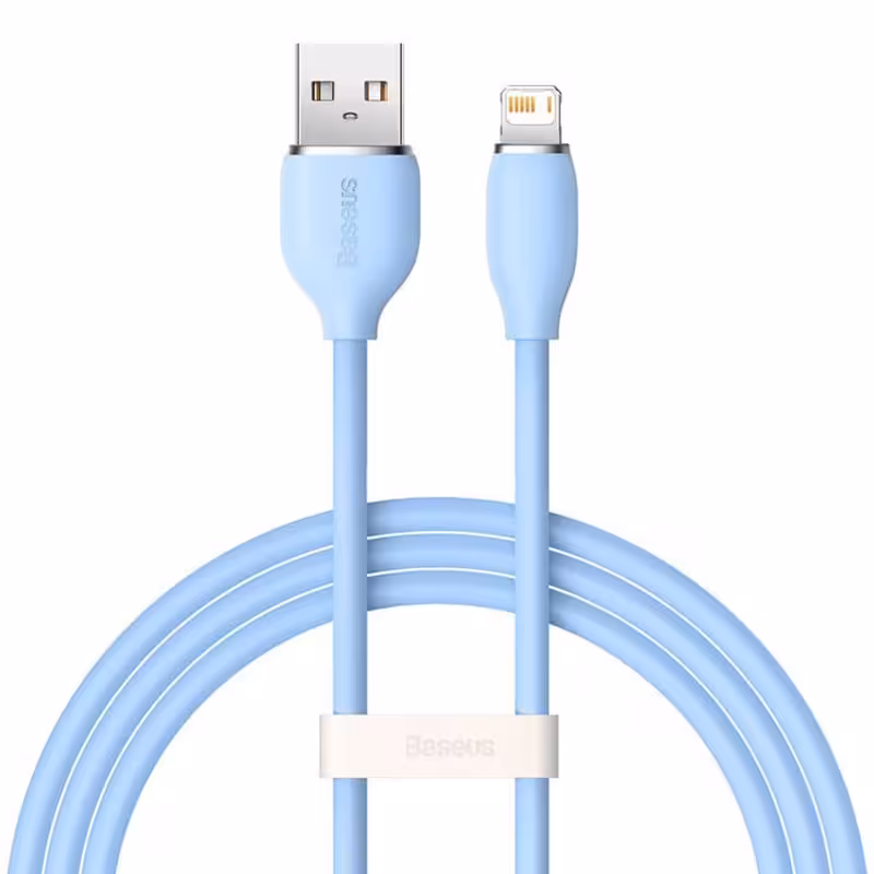 کابل آیفونی فست شارژ Baseus CAGD00000 2.4A 1.2m