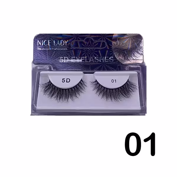 مژه 5 بعدی نایس لیدی شماره 01