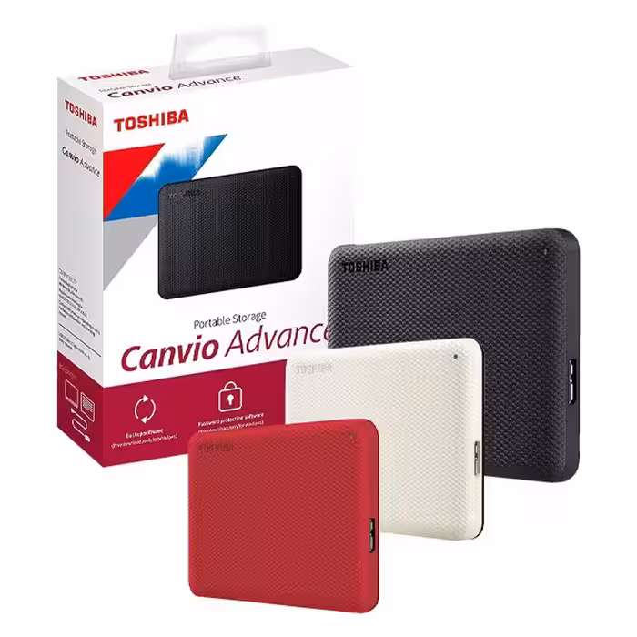 هارد اکسترنال TOSHIBA CANVIO ADVANCE 2T مشکی