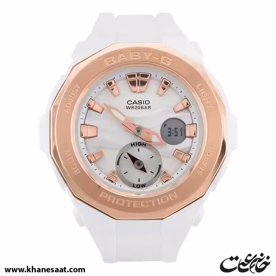 ساعت مچی دخترانه کاسیو مدل BGA-220G-7A