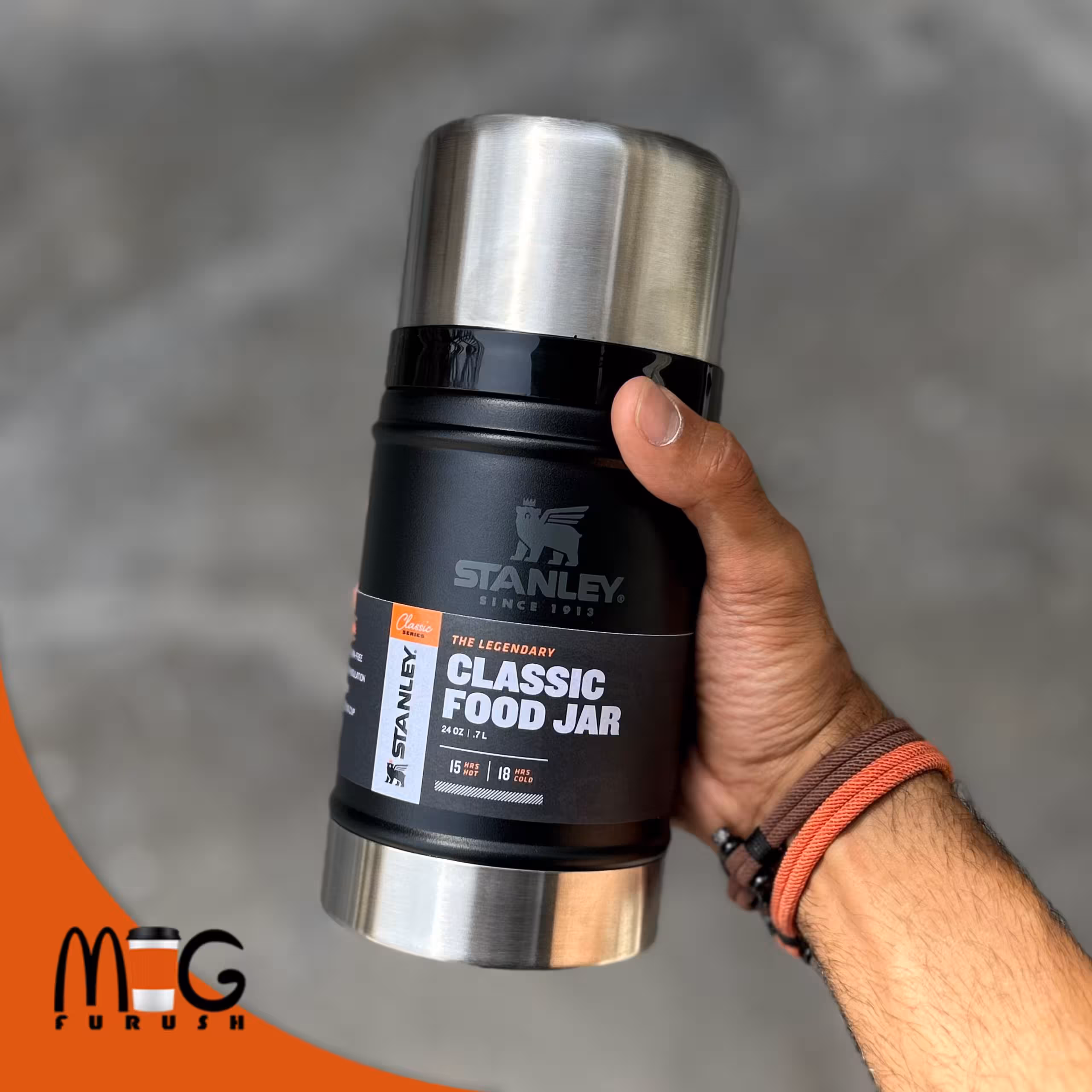 فلاسک غذای استنلی مدل classic food jar