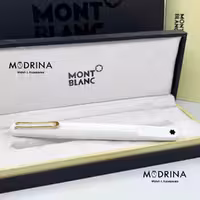 خودکار مون بلان سفید طلایی MontBlanc