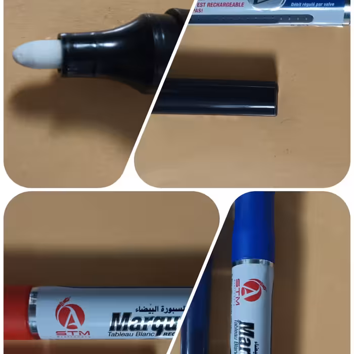 ماژیک وایت برد(شارژی)به همراه یک یدک شارژ