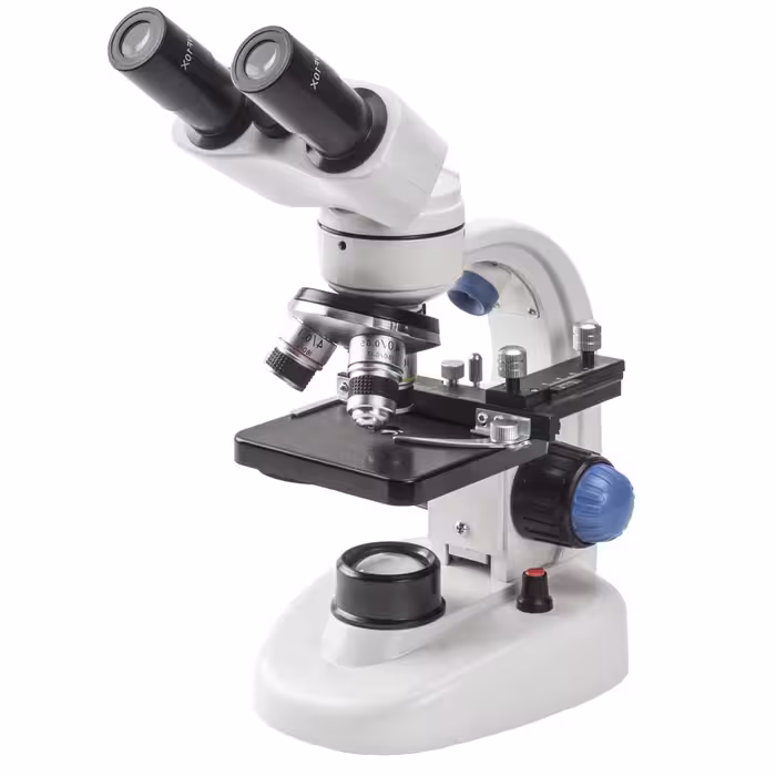 میکروسکوپ مدل دوچشمی آکرومات 1000X NEW به همراه کیف حمل