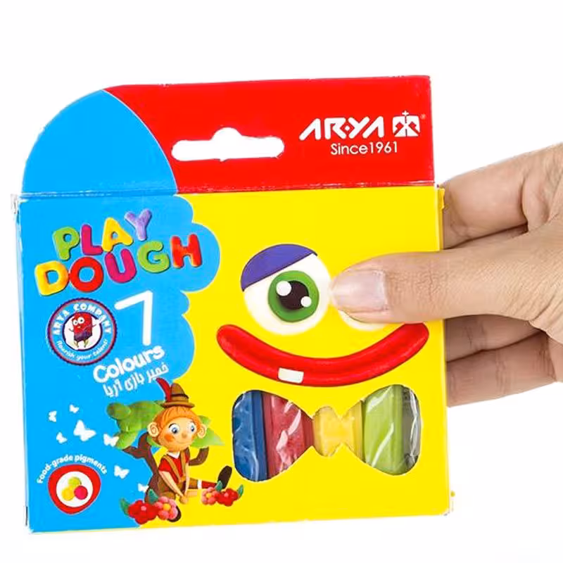 خمیر بازی 7 رنگ آریا Arya 1047