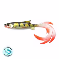 طعمه ماهیگیری با طول 11 سانتیمتر برند بالزر شیراسو مدل Reptile Shad رنگ 2