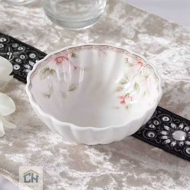 پیاله چینی گرد گلدکیش ست 6 تایی طرح Sweety مدل GK701137
