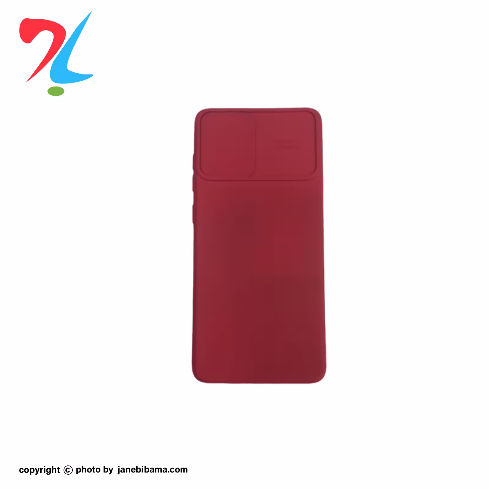 قاب سیلیکونی محافظ لنز دار کشویی مناسب برای سامسونگ A11-رنگ قرمز