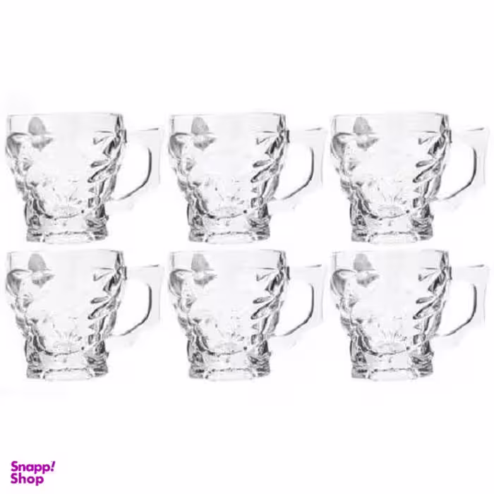 فنجان بوگاتی مدل اوپیوم کد 000999 بسته 6 عددی