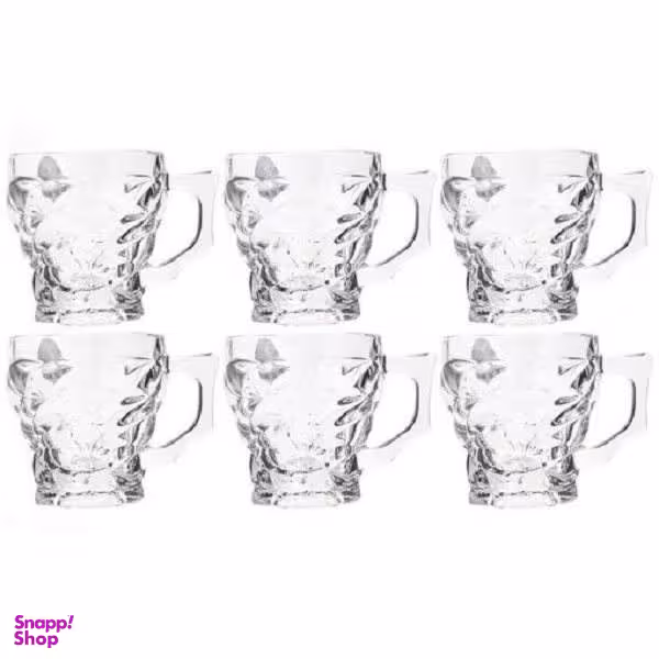فنجان بوگاتی مدل اوپیوم کد 000999 بسته 6 عددی