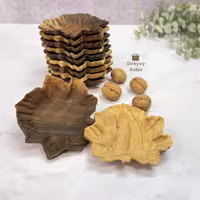 پیاله برگ چوبی