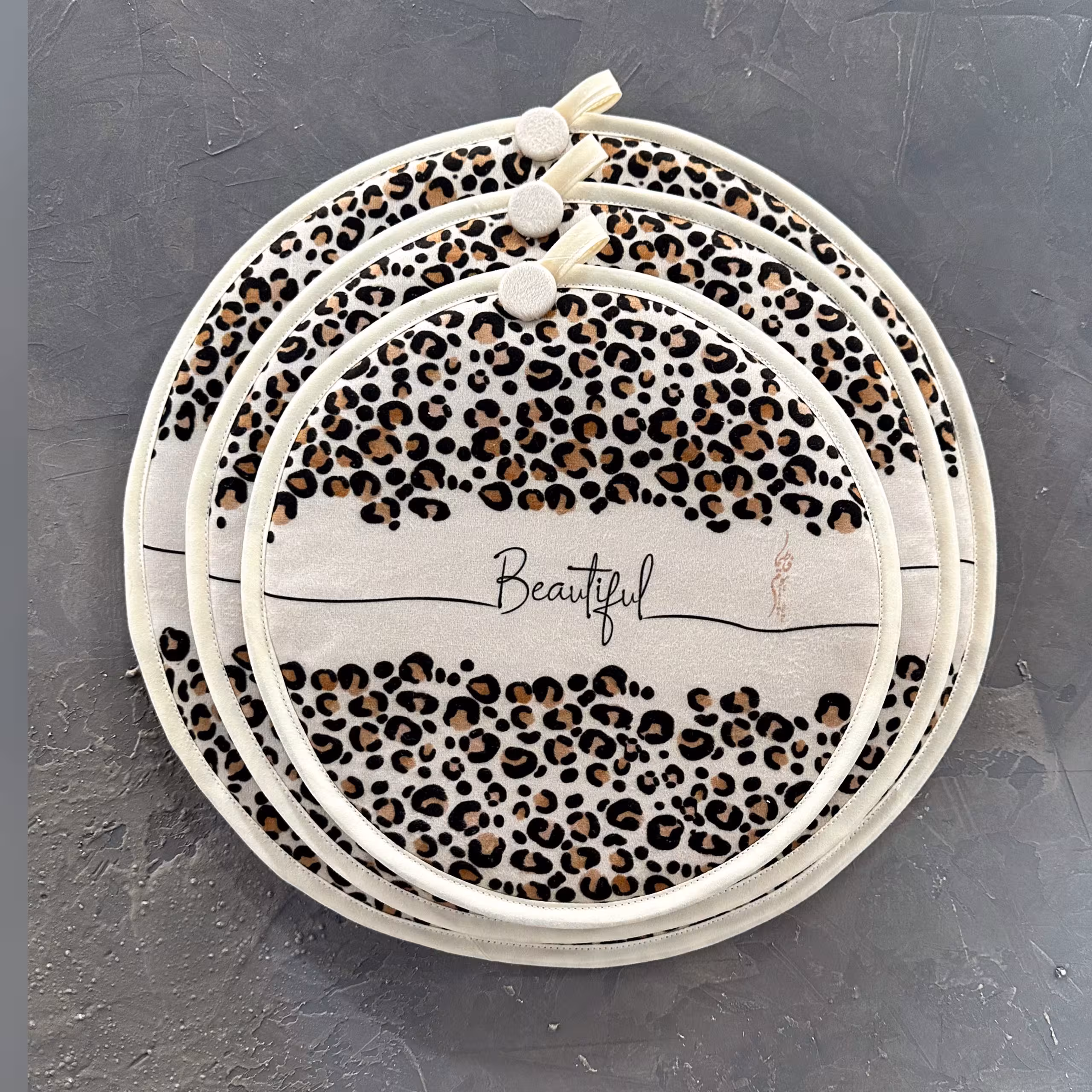 ست 3تایی دمکنی مخمل لوییزا - طرح 86