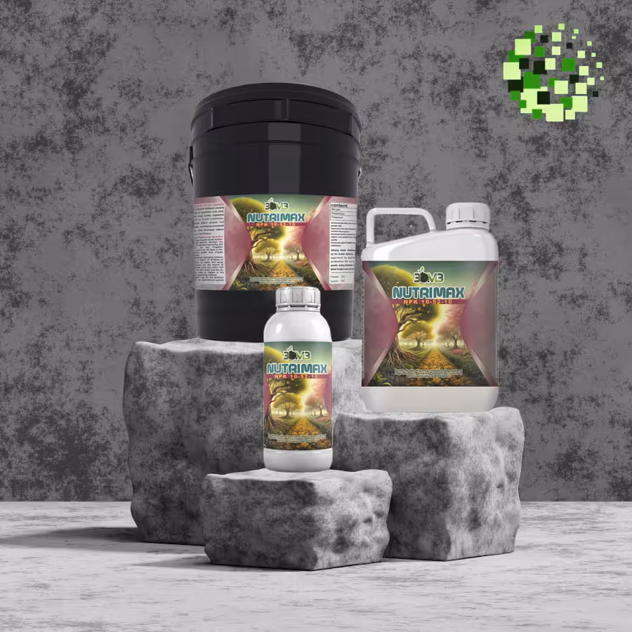 کود 10-52-10 NUTRIMAX (فسفر عمومی) BOMB بمب مایع - نانو