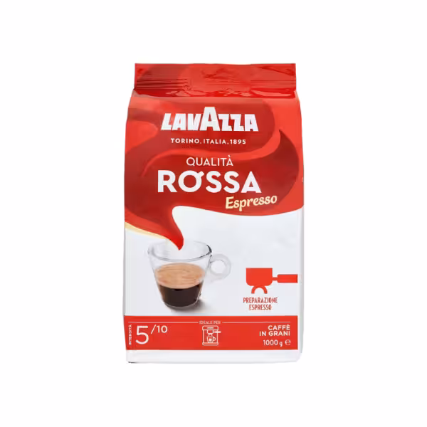 دان قهوه لاوازا Lavazza Rossa Espresso وزن 1 کیلوگرم