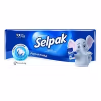 دستمال کاغذی جیبی سلپک بسته 10 عددی