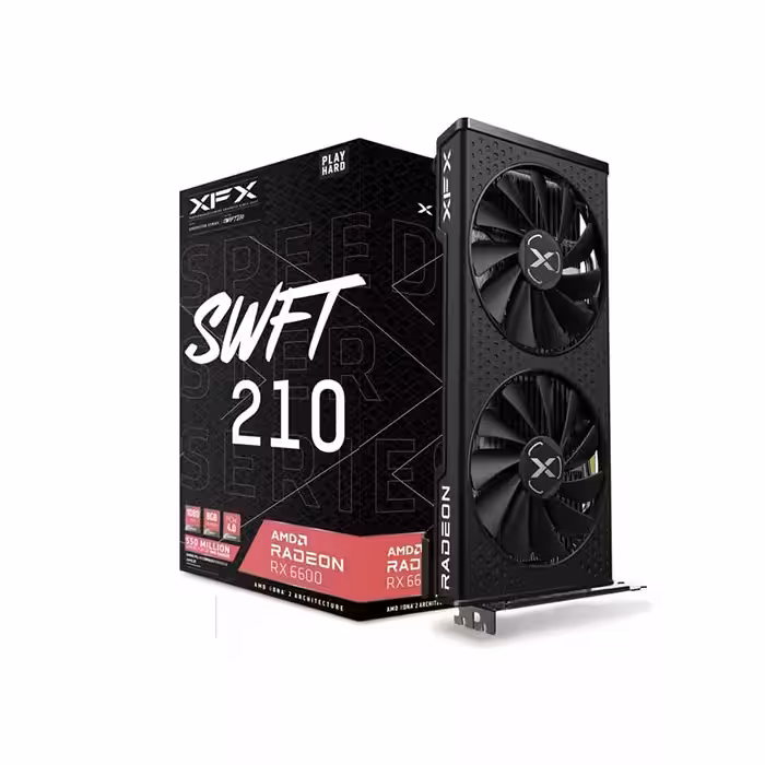 کارت گرافیک ایکس اف ایکس AMD Radeon RX 6600 SWFT 8GB