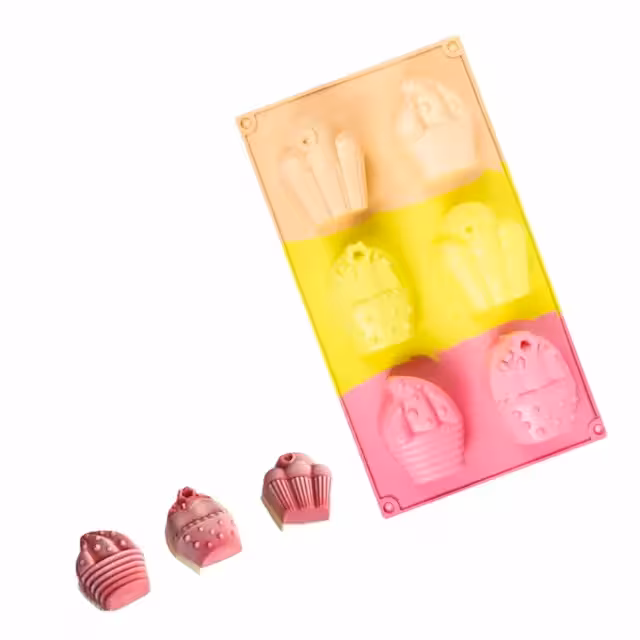 قالب سیلیکون کاپ کیک و بستنی