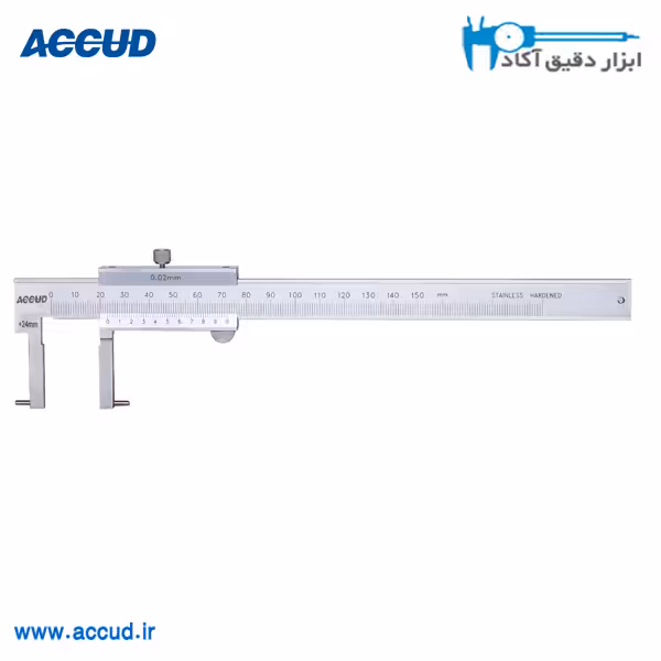 کولیس داخل سنج ورنیه 15 سانتی متر Accud (آکاد) مدل 146-006-11