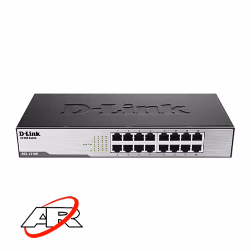 سوییچ 16 پورت غیرمدیریتی دی لینک مدل DES-1016D
