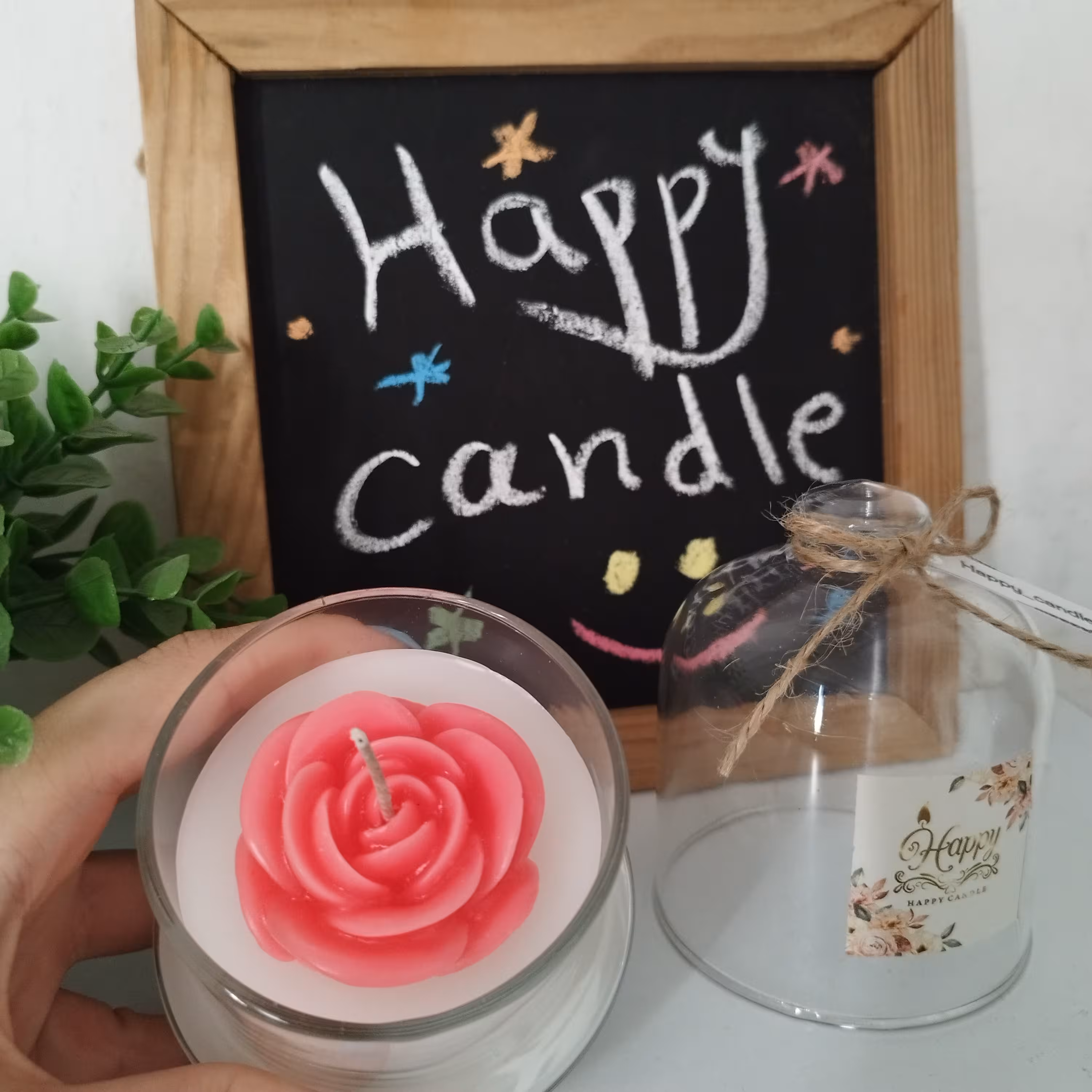 شمع دست ساز 