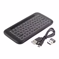 کیبورد بی‌ سیم با تاچ‌ پد H20 مدل DK1