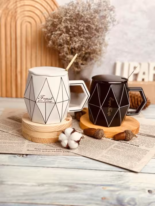 ست سفید مشکی خیلی شیک کد4847