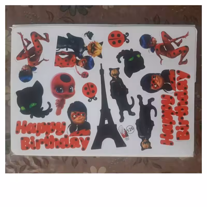 عکس غیرخوراکی روی کیک کد15