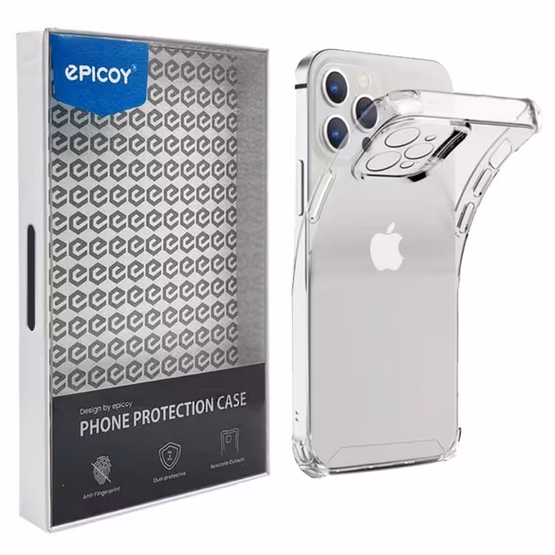 کاور گوشی موبایل اپل iPhone 11 Pro Max اپیکوی مدل Transparent Clear