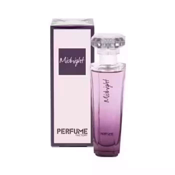 عطر کوچک زنانه پرفیوم فکتوری FACTORY رایحه میدنایت Midnight حجم 30 میلی لیتر