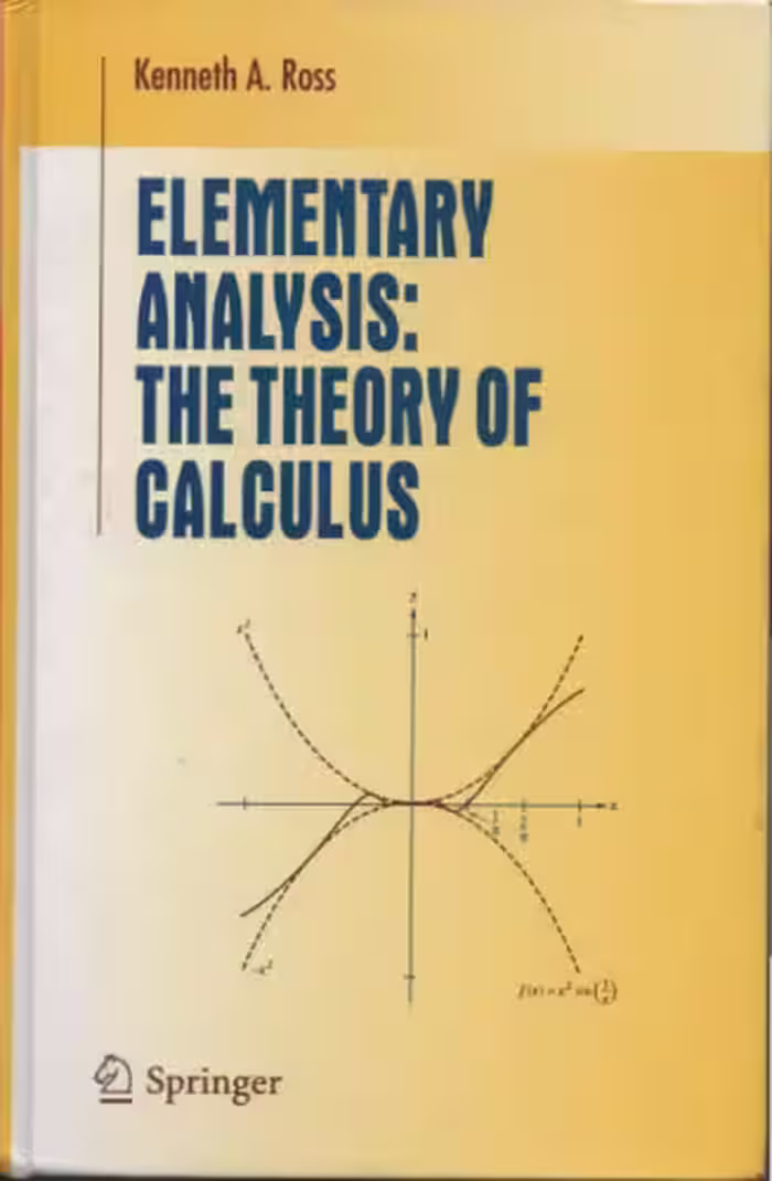 خرید و دانلود نسخه کامل کتاب Elementary Analysis: The Theory of Calculus