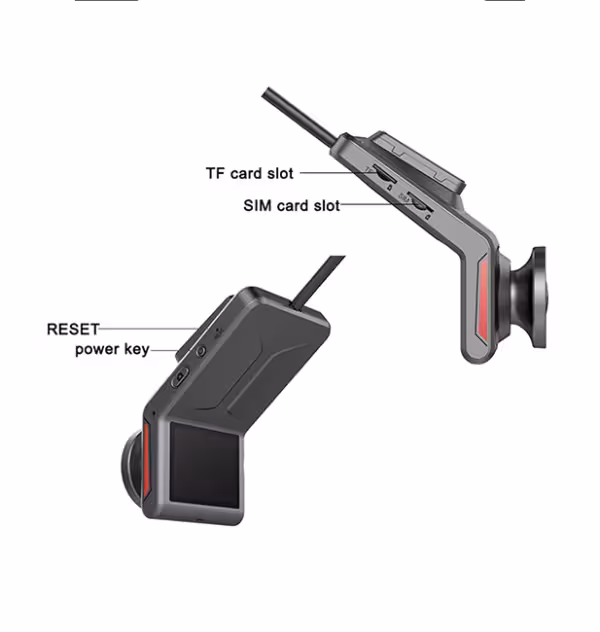 دوربین خودرو سیم کارت خور K18