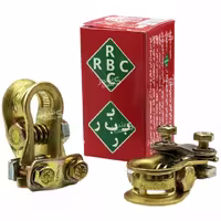 سرباطری دیزلی سواری برنجی فنردار RBC