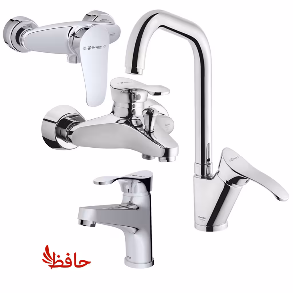 ست شیرالات شودر مدل لرد کروم
