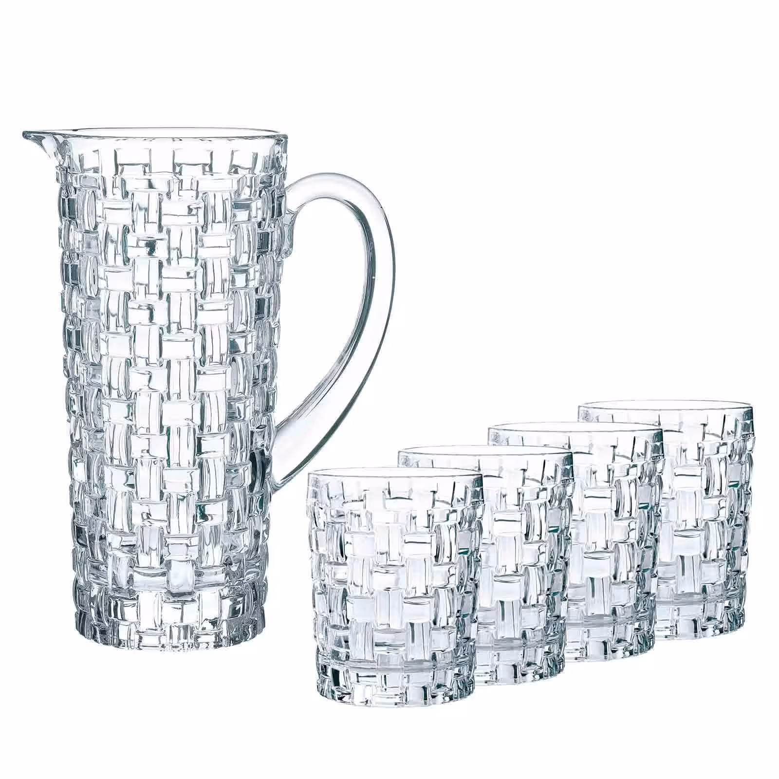 پارچ و لیوان ناخمن مدل Nachtmann Bossa Nova بسته 5 عددی