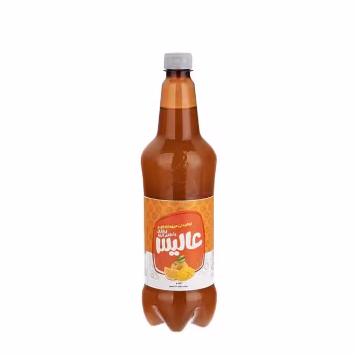 نوشیدنی میوه ای گازدار پرتقال انبه عالیس 1000 میلی لیتری