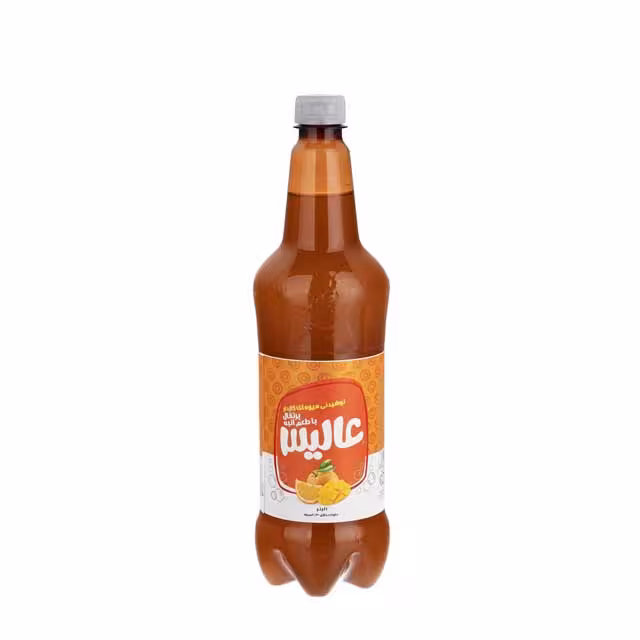 نوشیدنی میوه ای گازدار پرتقال انبه عالیس 1000 میلی لیتری
