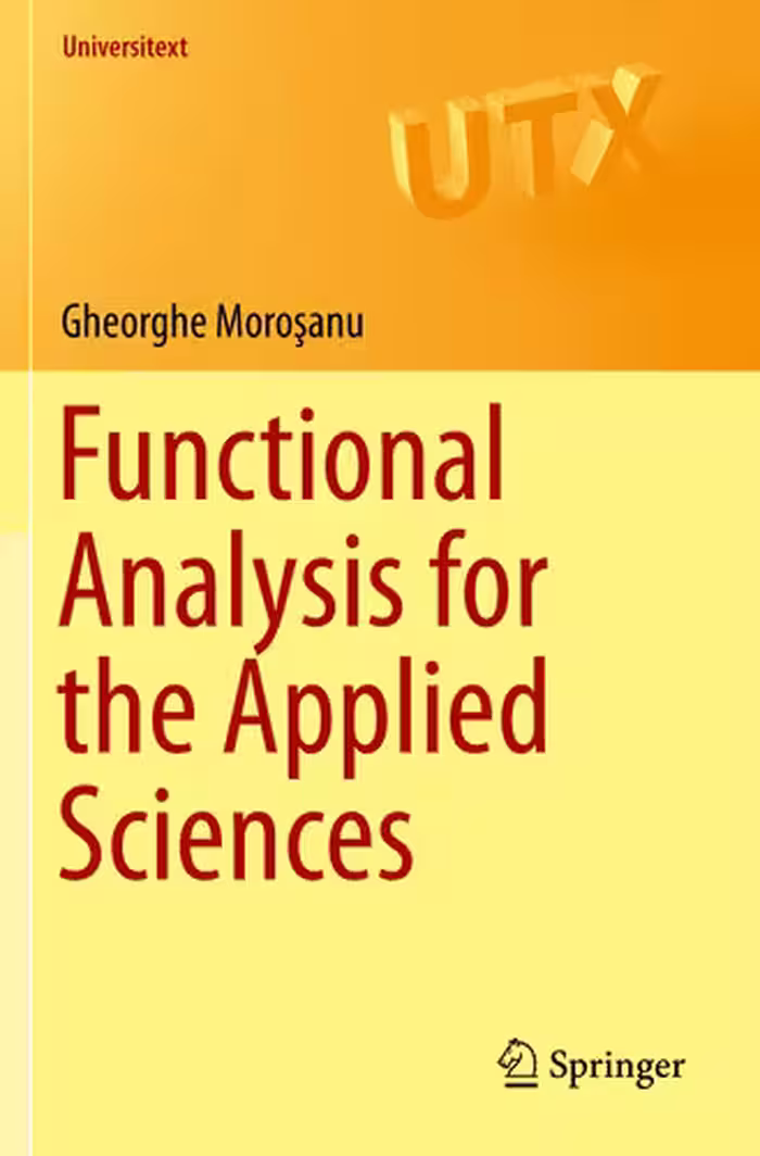 خرید و دانلود نسخه کامل کتاب Functional Analysis for the Applied Sciences