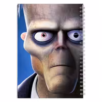 دفتر مشق کارتون خانواده آدامز