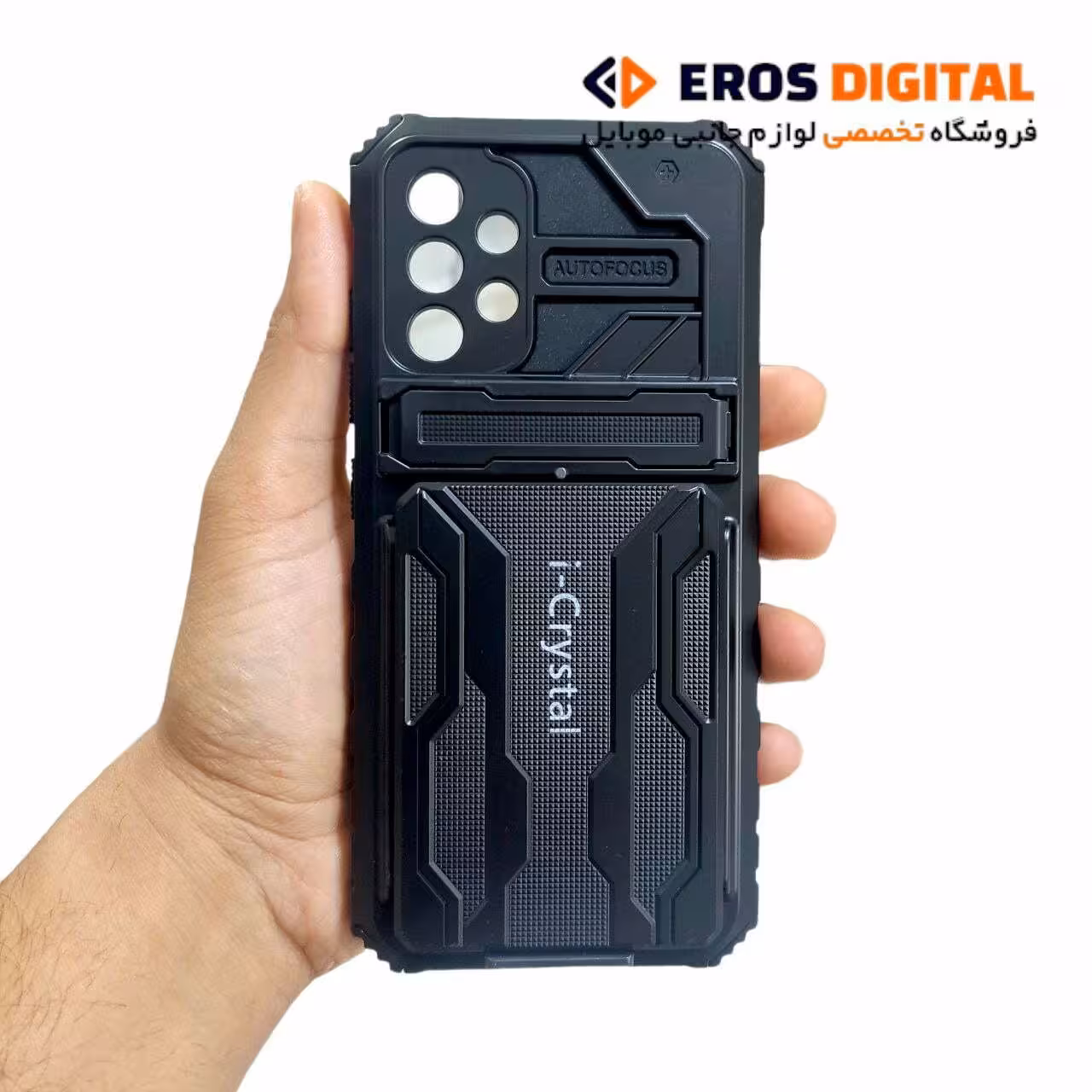 قاب ضد ضربه A32 4G مدل i-Crystal جاکارتی